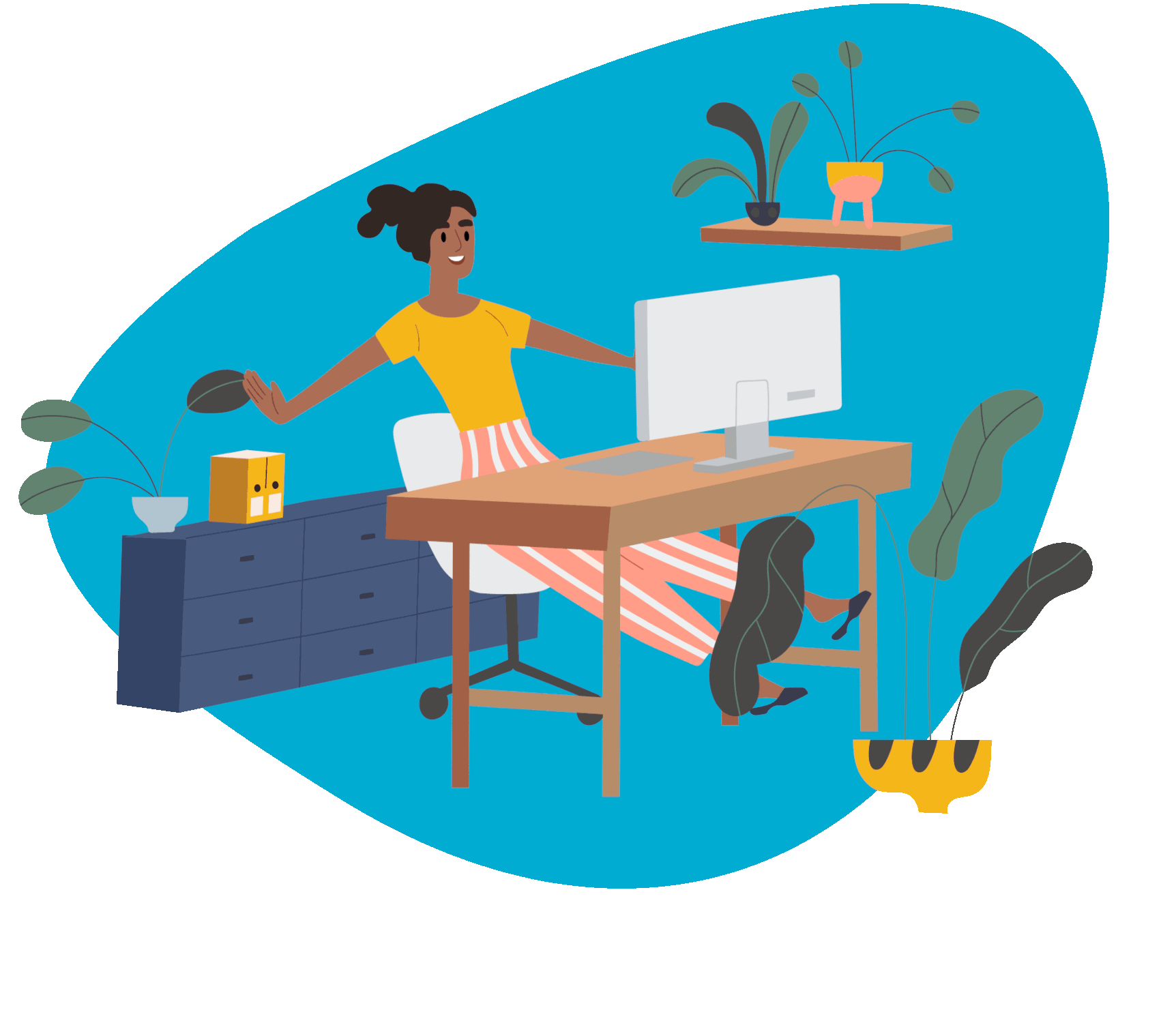 AIC customer accessing their account online